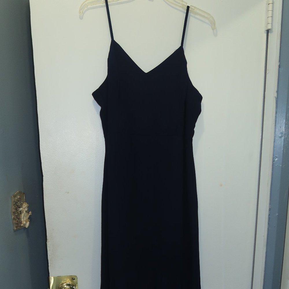 Lulu's Navy Blue Strappy Dress